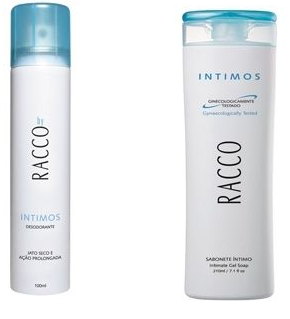 Kit Íntimos Racco.  (Sabonete + Desodorante)